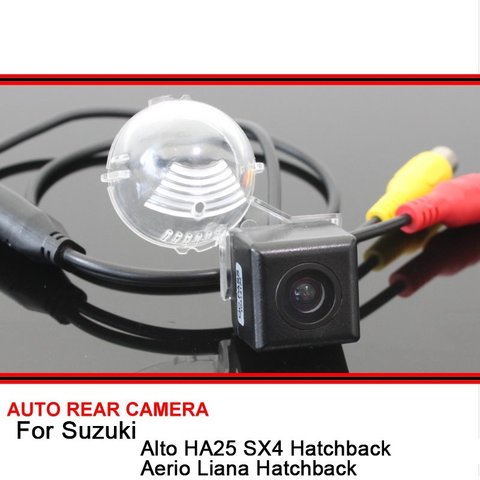 For Suzuki Alto SX4 Aerio Liana Hatchback Grand Vitara Night Vision Car Reverse Backup Rearview Parking Rear View Camera HD CCD ► Photo 1/6
