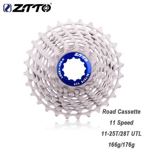 ZTTO Ultimate Road bike 11 Speed 28T ULT 25T Cassette 11Speed Freewheel  Ultraight 11vBicycle Cassette Durable Sprocket DA 9100 ► Photo 1/1