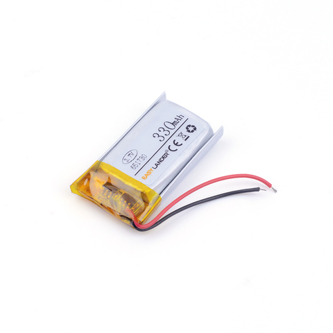 3.7 V 330 mAH 651730 Lipo Battery For Syma S107G S109G S111G MJXRC X900 X901 Remote Control Helicopter ► Photo 1/4