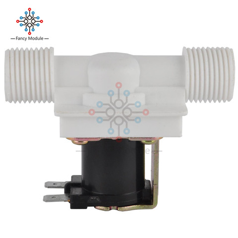 Plastic Solenoid Valve DC 12V Electric Magnetic Water Control Valve Switch Normally Closed 1/2'' ► Photo 1/6