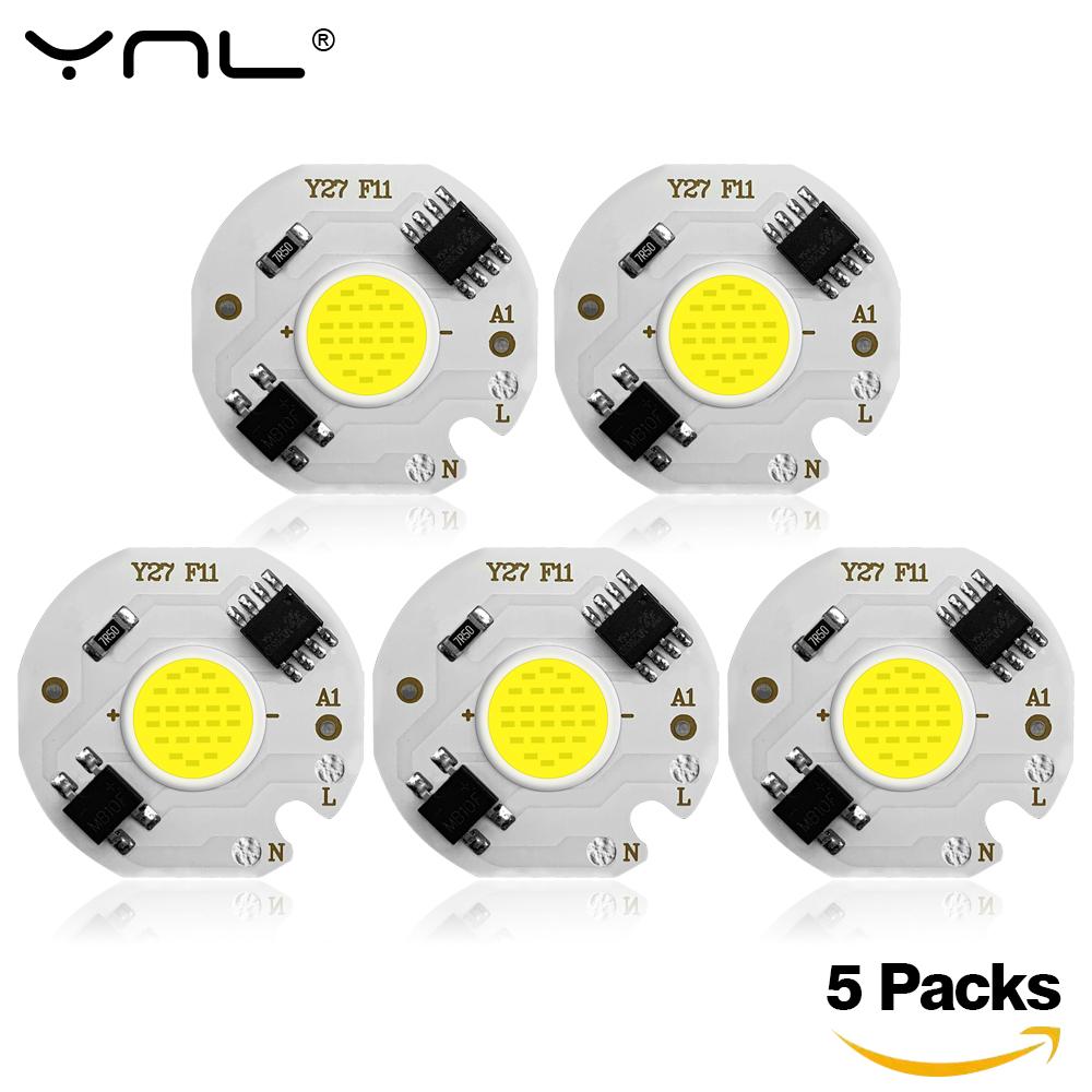 enemy the end chin 5Pcs Lampada LED COB Chip 220V 9W 7W 5W 3W Smart IC For DIY LED Light Bulb  Downlight Spotlight No Need Power Supply - Price history & Review |  AliExpress Seller -