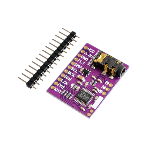 PCM5102A DAC Sound Card Board pHAT 3.5mm Stereo Jack 24 Bits Digital Audio Module for Raspberry Pi Beyond ES9023 PCM1794 ► Photo 1/3