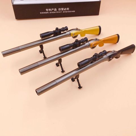 1 Pcs Creative Sniper Rifle Gel Pen 0.38mm Black Ink Novelty Writing Tool Neutral Pen Kawaii Kids Gifts Stationery Supplies ► Photo 1/6