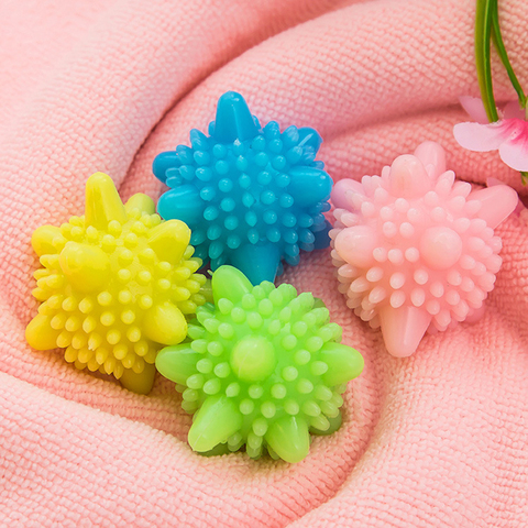 5 pcs/lot Magic Laundry Ball For Household Cleaning Washing Machine Clothes Softener Starfish Shape Solid Cleaning Balls ► Photo 1/5