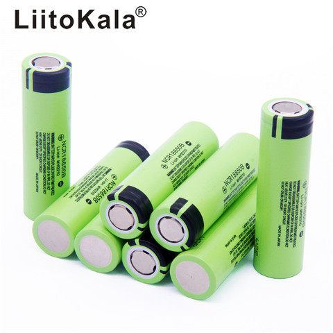 Hot LiitoKala New Original NCR18650B 3.7 v 3400 mah 18650 Lithium Rechargeable Battery For  Flashlight batteries ► Photo 1/6