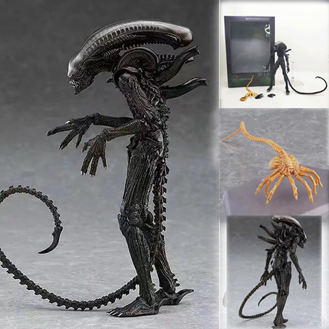 Figma Alien Figure SP-108 10th Alien VS Predator 2 PVC Action Figure Model Toy Doll Gif ► Photo 1/6