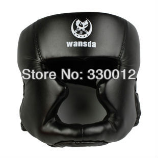 Boxing Helmet Closed Type Boxing Head Guard Muay Thai Kick Brace Head Protection 