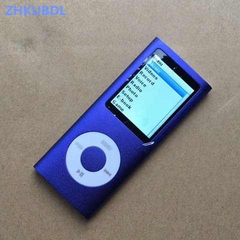 ZHKUBDL 4th gen mp3 player 16GB 32GB Music playing time 30 hours with fm radio video E-book player mp3 with built-in memory ► Photo 1/6