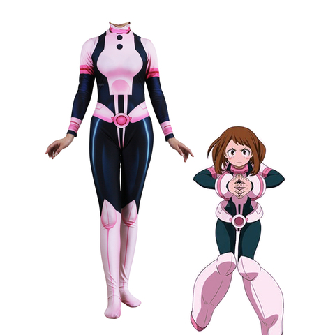 Anime 3D Women Girls My Hero Academia Boku no Hero Academia OCHACO URARAKA  Cosplay Costume Zentai Bodysuit Suit Jumpsuits - Price history & Review |  AliExpress Seller - Panna Costume Store 