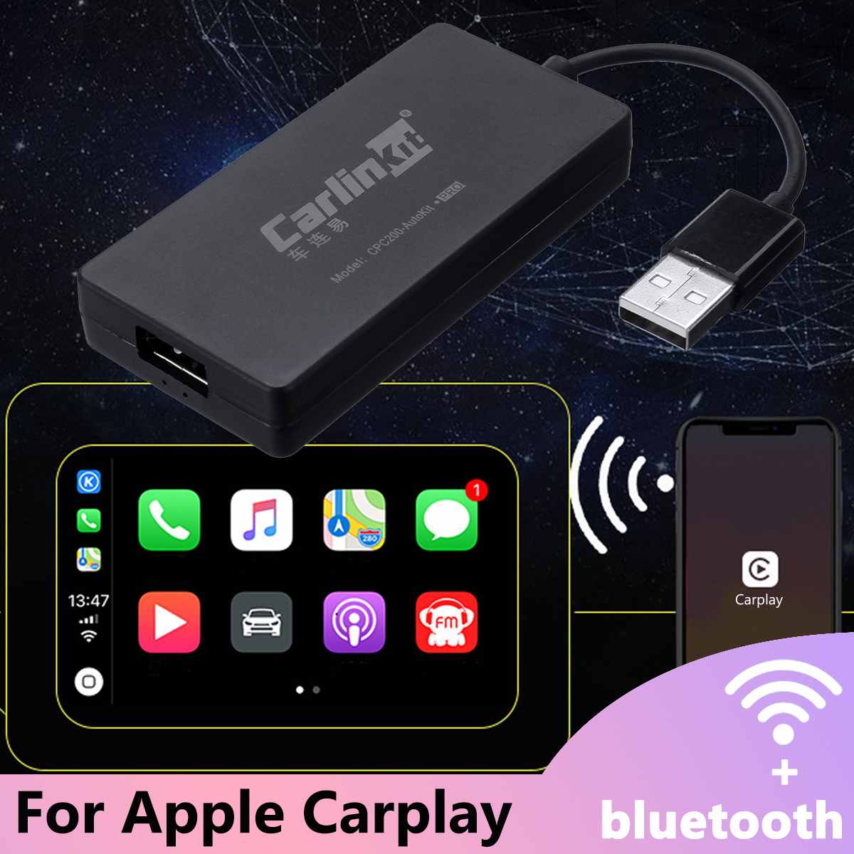 Carlinkit Wireless Smart Link for Apple CarPlay Dongle for Android  Navigation Player Mini USB Carplay Stick with Android Auto - Price history  & Review, AliExpress Seller - Szyiqitrading Store
