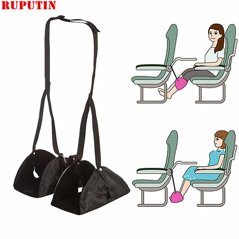 RUPUTIN Travel Footrests Flight Carry-on Adjustable Foot Rest Portable Foot Rest Pad Essential Airplane Train Travel Accessories ► Photo 1/1