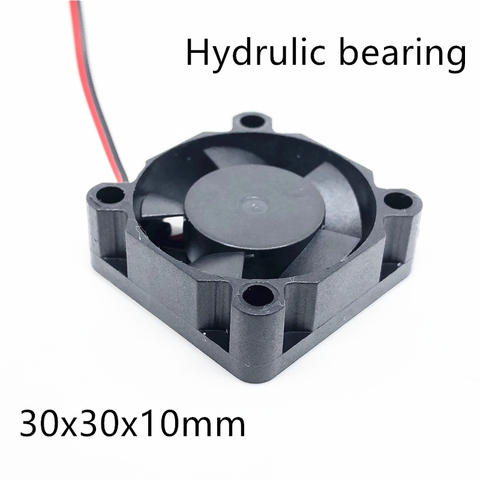 NEW 3d printer fan 3010 30MM 30*30*10MM 3cm Graphics card fan Cooling fan 5V 12V 24V 0.1A with 2pin ► Photo 1/6