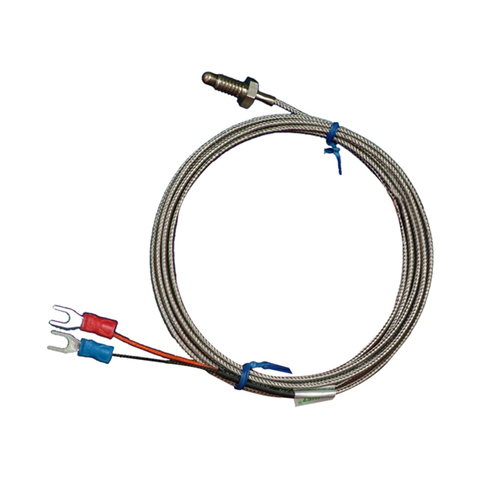 Wholesale M6 Screw Probe K type Thermocouple Temperature Sensor with 2M Wire Cable for Industrial Temperature Controller ► Photo 1/5