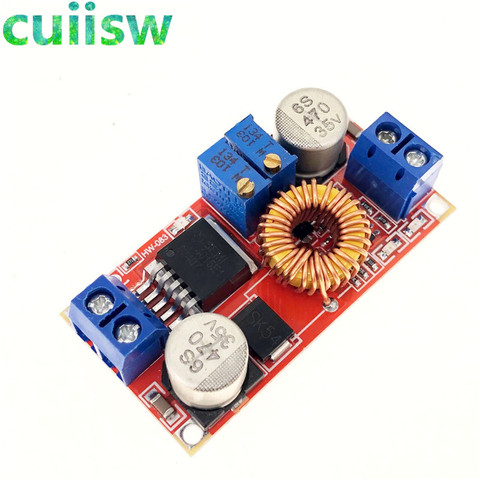 1pcs 5A DC to DC CC CV Lithium Battery Step down Charging Board Led Power Converter Lithium Charger Step Down Module XL4015 ► Photo 1/6
