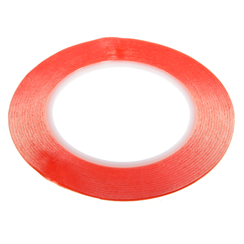 1pc Red Film Double Sided Sticky Adhesive Tape 25M Transparent High temperature Resistance Tapes For Cell Phone Repair ► Photo 1/6