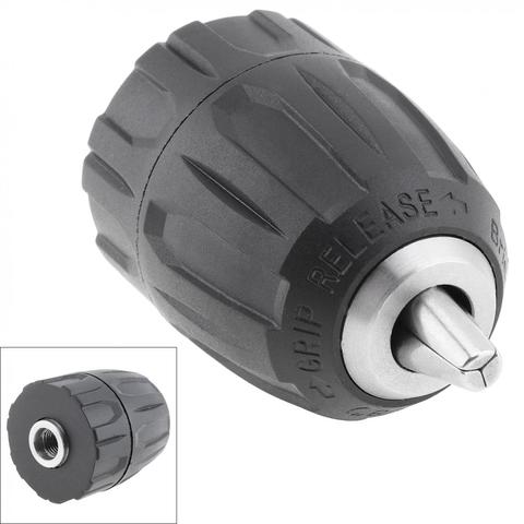 Hot Keyless Drill Chuck Air/Electric/Cordless 1/32 - 3/8 in 24 UNF 0.8 - 10 mm Quick ► Photo 1/6