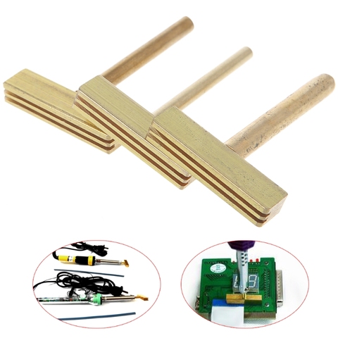 3 Pcs 30W 40W 60W T Soldering Iron Tips with Free Hot Press For LCD Screen Cable Repair with 20cm Hot Strip ► Photo 1/6