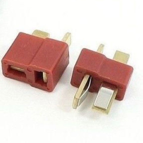 Multiple specifications T- Plug Male & Female Connectors Deans Style For RC LiPo Battery ESC ► Photo 1/5