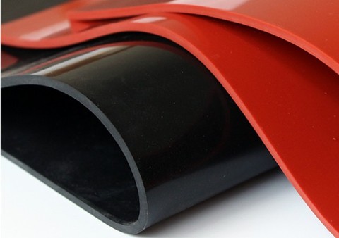 1.5mm/2mm/3mm Red/Black Silicone Rubber Sheet 500X500mm Black Silicone Sheet, Rubber Matt, Silicone Sheeting for Heat Resistance ► Photo 1/3