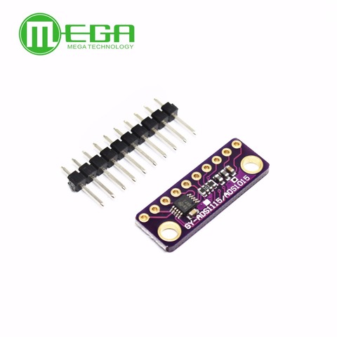 I2C ADS1115 ADS1015 16 Bit ADC 4 channel Module with Programmable Gain Amplifier 2.0V to 5.5V ► Photo 1/3