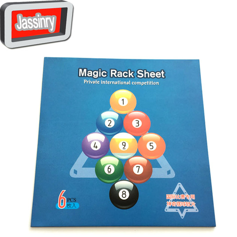 free shipping 6pcs Billiard invisible Ball Sheet Rack 2 1/4