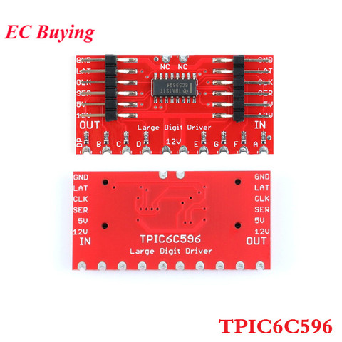TPIC6C596 8-bit Shift Register 7-Segment Digital Tube Driver Register Module for Andrino Diy Electronic PCB Board Module ► Photo 1/6