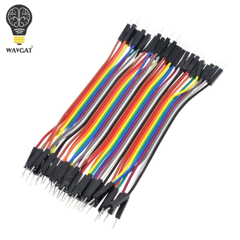 40pcs/lot 10cm 2.54mm 1pin Male to Male jumper wire Dupont cable ► Photo 1/4