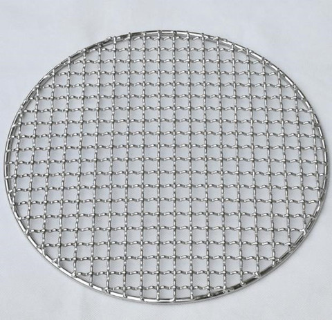 Diameter 165-450mm Round stainless steel 304 grill net BBQ grill meshes ► Photo 1/1