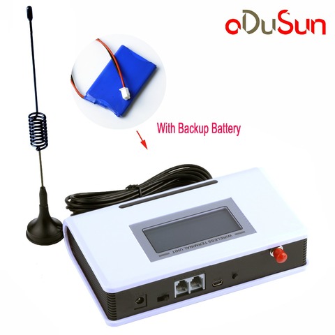 With backup battery GSM Fixed wireless terminal with LCD, GSM Gateway Router support alarm system, PABX, Caller ID IMEI Change ► Photo 1/6