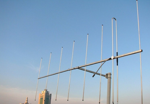 OSHINVOY VHF 144Myagi antenna 145M HAM radio 8element 150MHz yagi antenna high gain 12dBi VHF 145MH radio repeater yagi antenna ► Photo 1/1