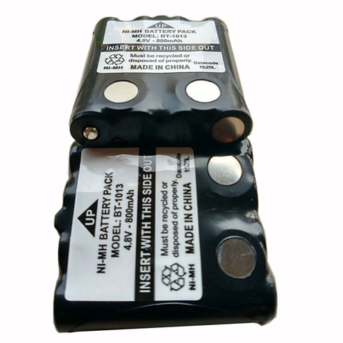 2x Ni-MH Battery Pack For Motorola Radio Walkie Talkie TLKR-T60 TLKR-T80 XTB446 ► Photo 1/2