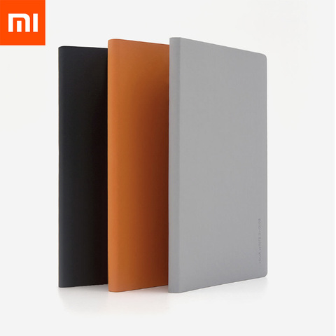 2Pcs/lot  Xiaomi Mijia Kaco Green Noble Paper NoteBook PU Cover Slot Book for Office Travel Gift Luxury written paper diary book ► Photo 1/6