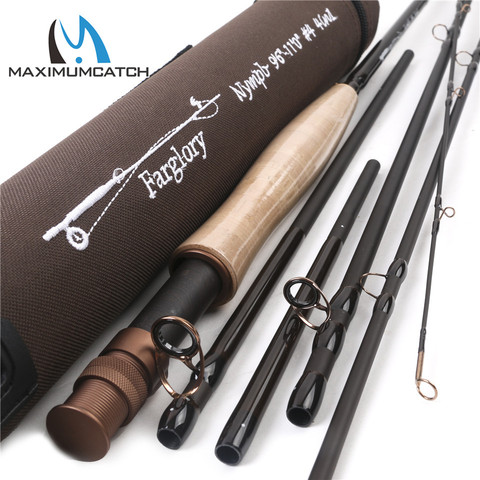 Maximumcatch Farglory 9-11FT 3WT/4WT/5WT 4-5Sec Medium Fast Nymph Fly Rod With Extra Extension Section Fly Fishing Rod ► Photo 1/6