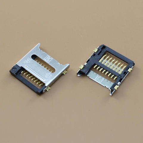 YuXi Micro SD+TF card socket reader holder tray slot connector for flip phone. ► Photo 1/3