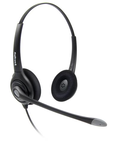 Anti-Noise Telephone headset call center headphones +QD cord RJ9 plug for AVAYA 1608 1616 9611 9620, Yealink, Grandstream phones ► Photo 1/6