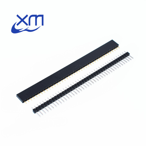 10pcs 1x40 Pin 2.54mm Single Row Female + 10pcs 1x40 Male Pin Header connector ► Photo 1/1
