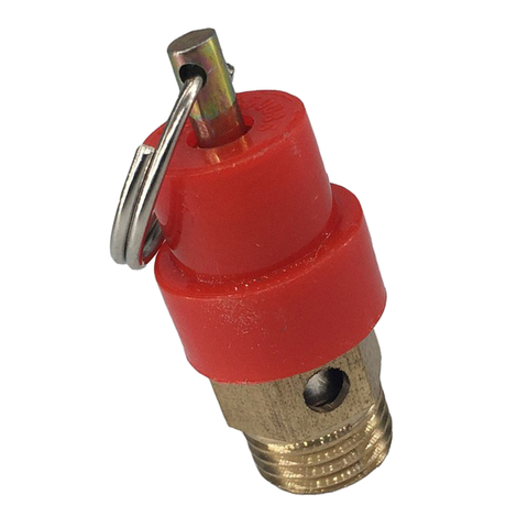 Air Compressor Safety Valve with Pull Ring Pressure Relief Valve 116Psi G1/4 ► Photo 1/5