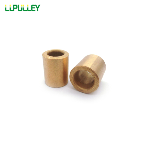 LUPULLEY 5pcs/lot Powder Metallurgy Oil Bushing Pure Copper Oil Impregnated Sintered Bronze Bearing Sleeve 4*8*4mm/6*10*6mm ► Photo 1/4
