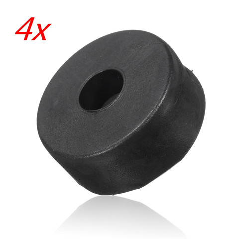 4pcs Black 38mm x 15mm Large Case Speaker Cabinets Rubber Foot Damper Pad Base ► Photo 1/1