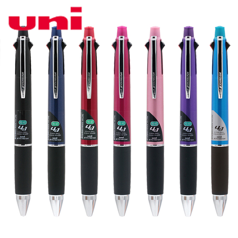Mitsubishi Uni MSXE5-1000-07 Jetstream 4 in 1 0.7mm 4 Colors Ballpoint Pens(Black, Blue, Red, Green) + 0.5 mm Pencil ► Photo 1/1