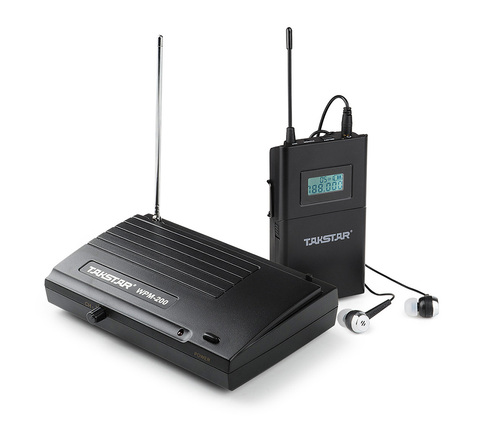 Takstar WPM-200 In Ear Stage UHF Wireless Monitor System for studio recording/on-stage monitoring ► Photo 1/6