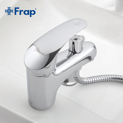 Frap Brass Body Material Toilet basin faucet With shower head  Install faucet accessories complete F1221 ► Photo 1/6