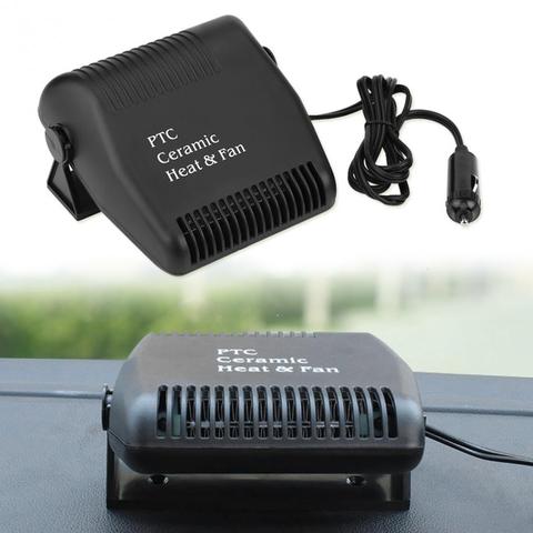Window Defroster For Car 12V 2 In 1 Heating/Cooling Fan For Auto