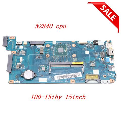 NOKOTION Main board AIVP1 AIVP2 LA-C771P for Lenovo ideapad 100-15IBY Laptop motherboard SR1YJ N2840 CPU 15'' full test ► Photo 1/1