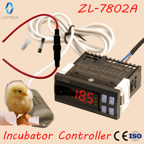 ZL-7802A,100-240VAC, Temperature Humidity Incubator, Multifunctional Automatic Incubator, Incubator Controller, Lilytech ► Photo 1/6