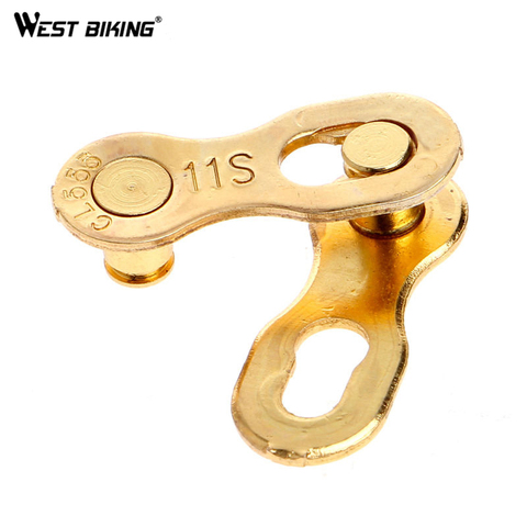WEST BIKING Cycling Chain Connector MTB Quick Link Bike Chain for 6/7/8/9/10/11 Speed Bicycle Chain Master Link Joint Connector ► Photo 1/6