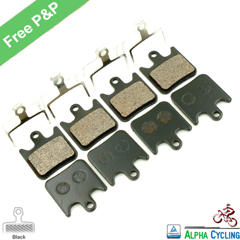 Bicycle Disc Brake Pads for HOPE X2 V2 Disc Brake, 4 Pairs Black Class ► Photo 1/1