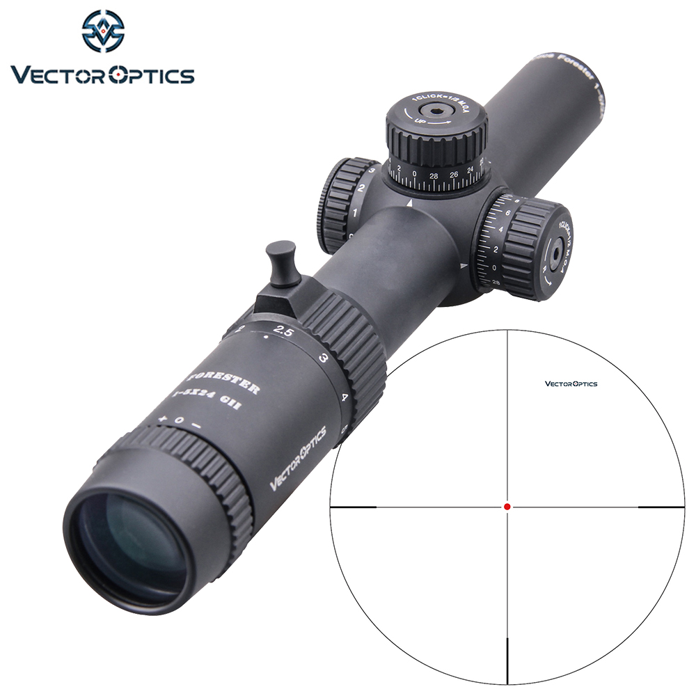 Visionking 1.25-5x26 Rifle scope Hunting 30mm Mil-dot Reticle 223 Air Air soft 