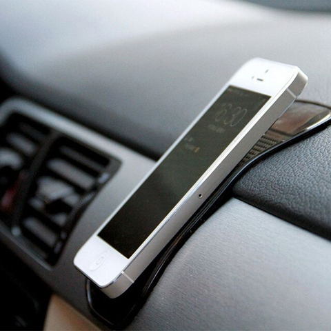 Mini Car Trunk Dashboard Sticky Phone Holder Anti Slip nano Gel Stickey Pad Mat Accessories Interior Strong Adsorption Collant ► Photo 1/6