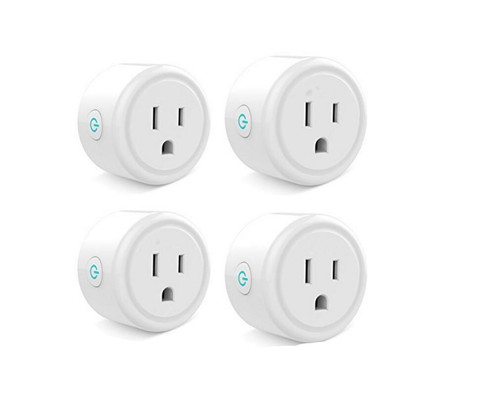 Smart plug Mini Wifi Outlet Compatible with Alexa Google Home & IFTTT No Hub Required Remote Control your home appliances from ► Photo 1/1